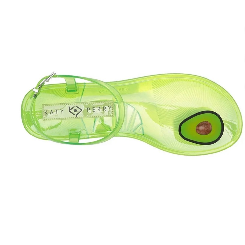 Katy Perry Green Avocado Sandals - Picture 5 of 8
